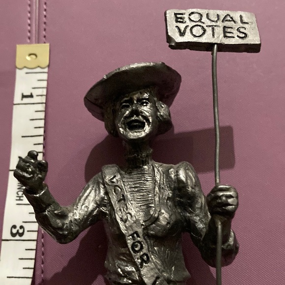 Other - Handcrafted rare suffragette pewter art for the feminist in you